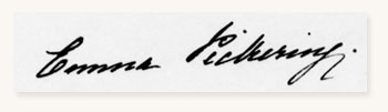 Emma Pickering signature