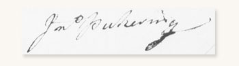 John Pickering signature